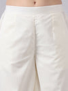 Pintuck Detail Short Kota Doria Kurta