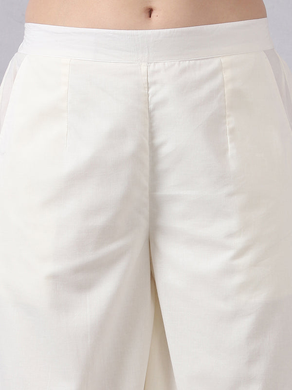 Pintuck Detail Short Kota Doria Kurta