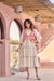 Pink Embroidered Jacket Layered Tiered Dress