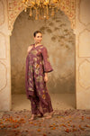 Floral A-Line Kurta Set with Dupatta