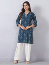Teal Blue Farshi Salwar Set