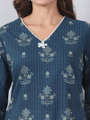 Teal Blue Farshi Salwar Set