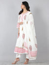 Block Print Cotton Cambric Anarkali Suit Set