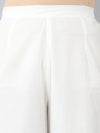 White Floral Embroidered Kurta Set
