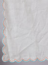 Straight Kota Doria Kurta Set with Dupatta