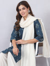 Teal Blue Farshi Salwar Set