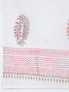 Block Print Cotton Cambric Anarkali Suit Set